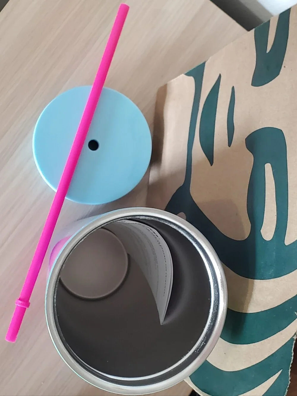 Starbucks cute eye